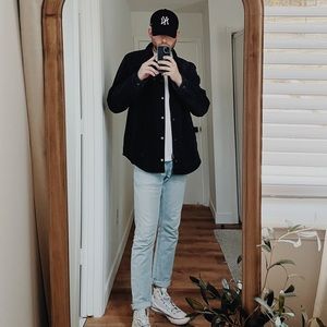 Oversized Suede Levi’s Jacket